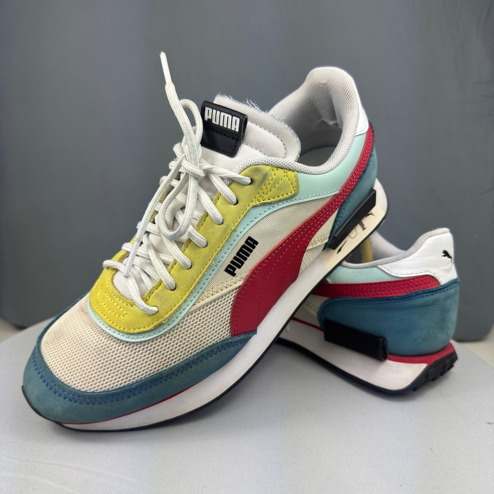 Puma Future Rider Icons Mens Size 8.5 Multicolor Mesh Running Shoes Sneaker